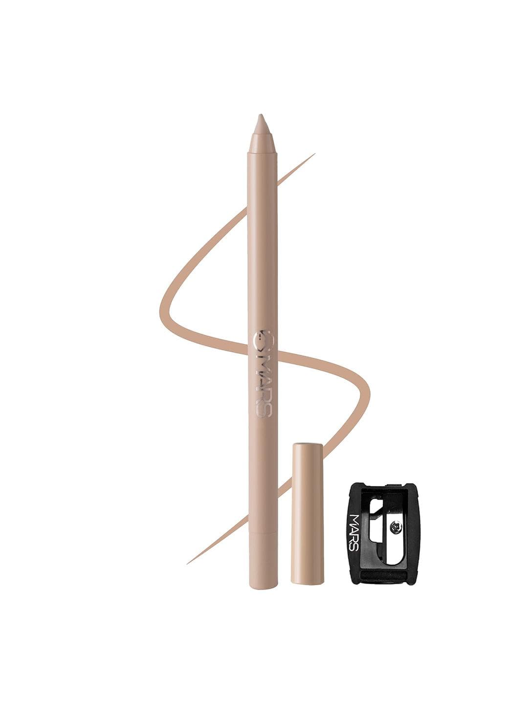 Buy MARS Smooth Glide Pencil Kajal With Sharpener 1.4g Sand Dunes 08 - - Personal Care for Women