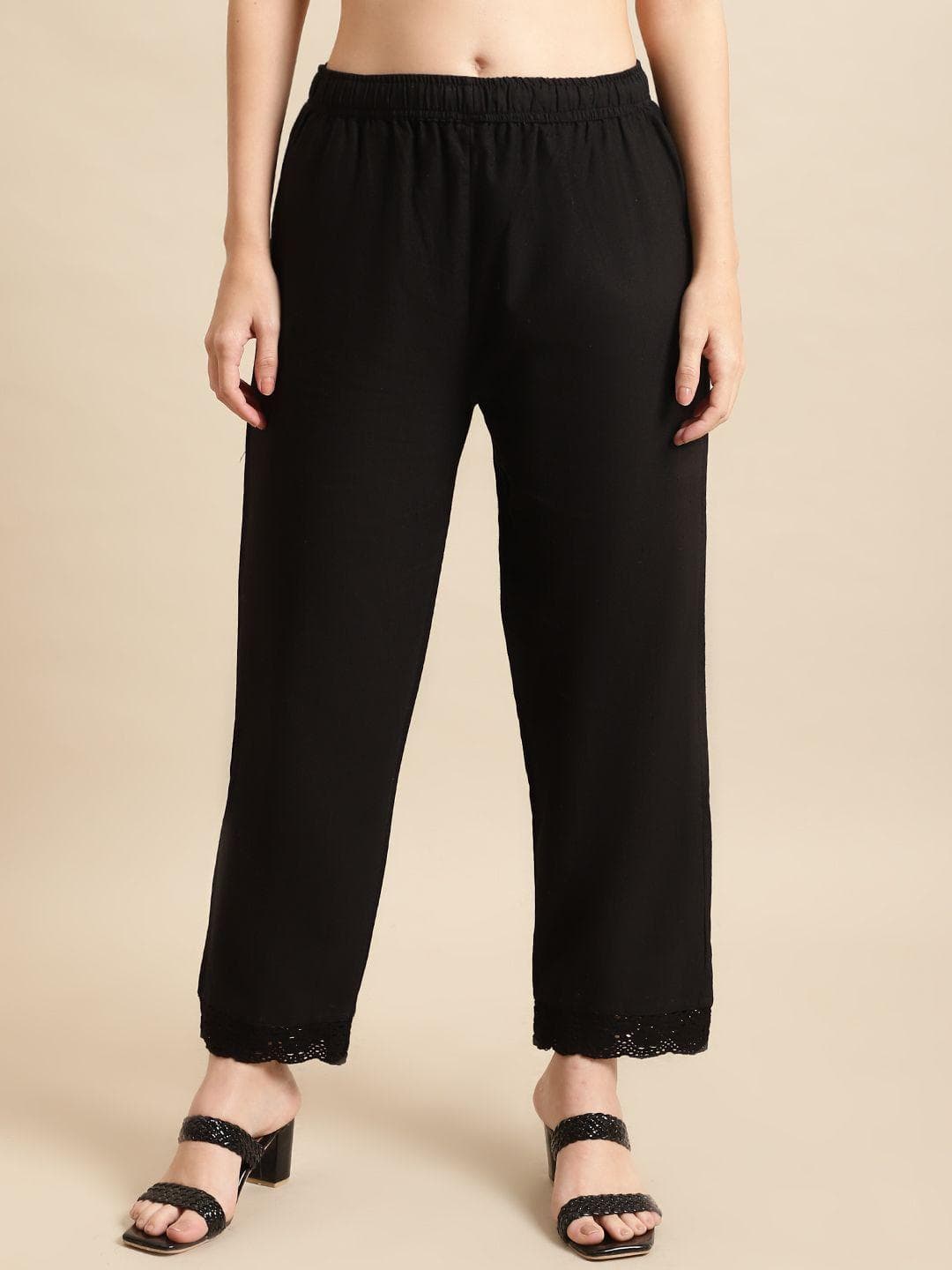 Pistaa Women Ethnic Palazzos