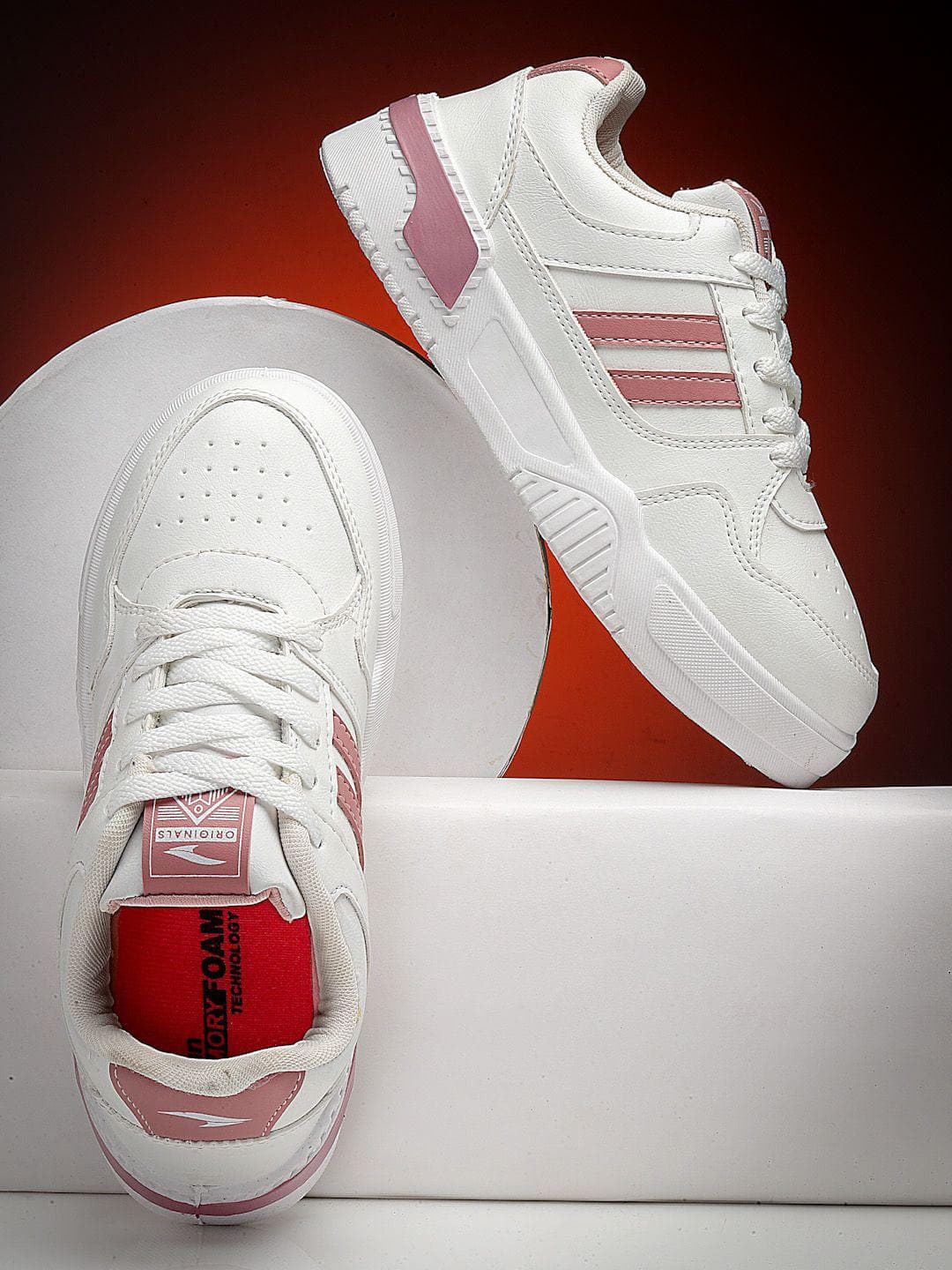 ASIAN Women Colourblocked Round Toe Sneakers