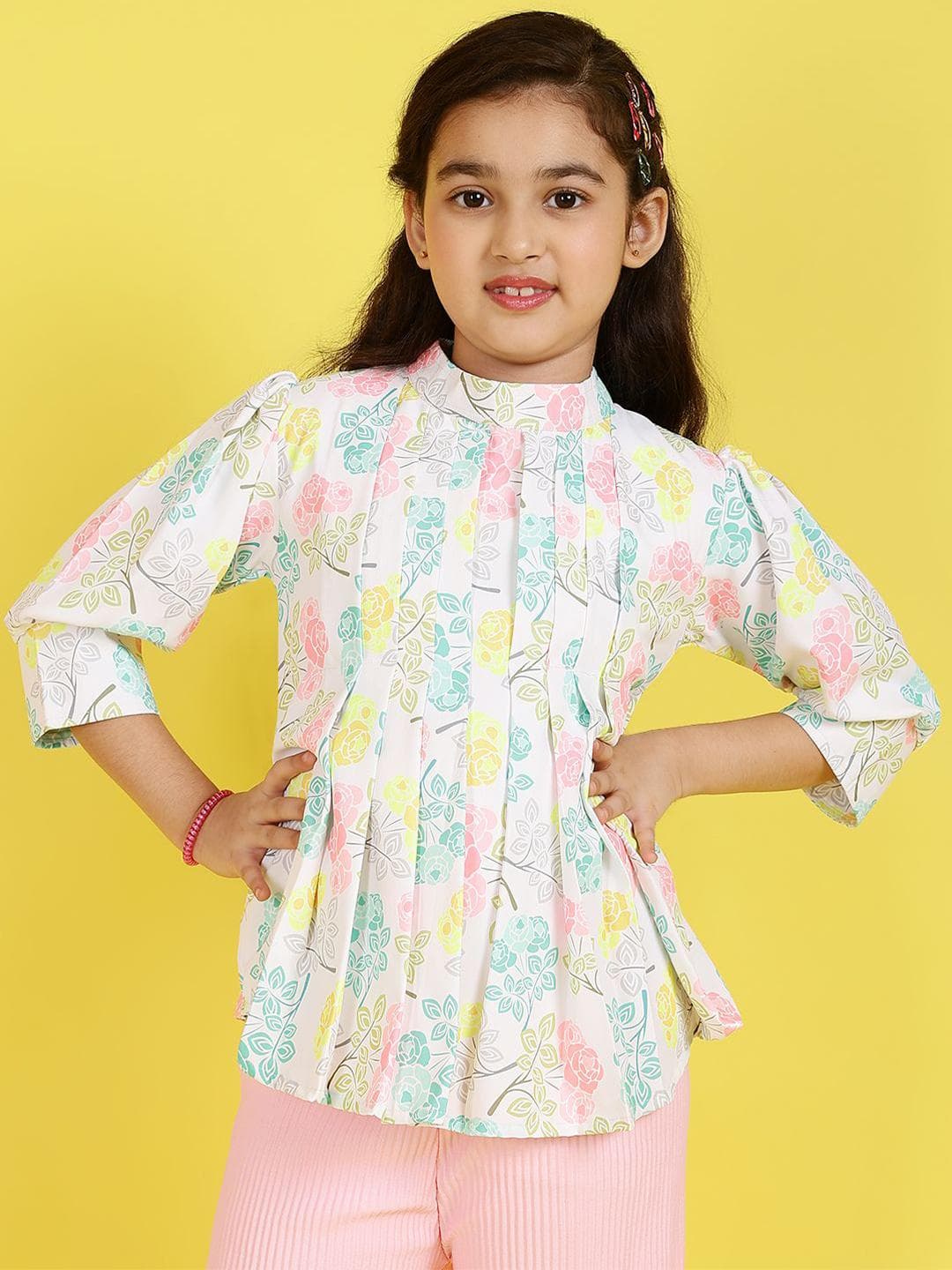 BAESD Floral Georgette Top