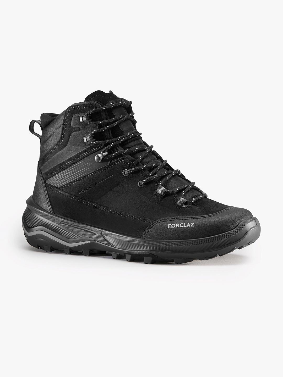 Buy Decathlon Forclaz Men Black MT100 Waterproof Trekking Boots - - Footwear for Men