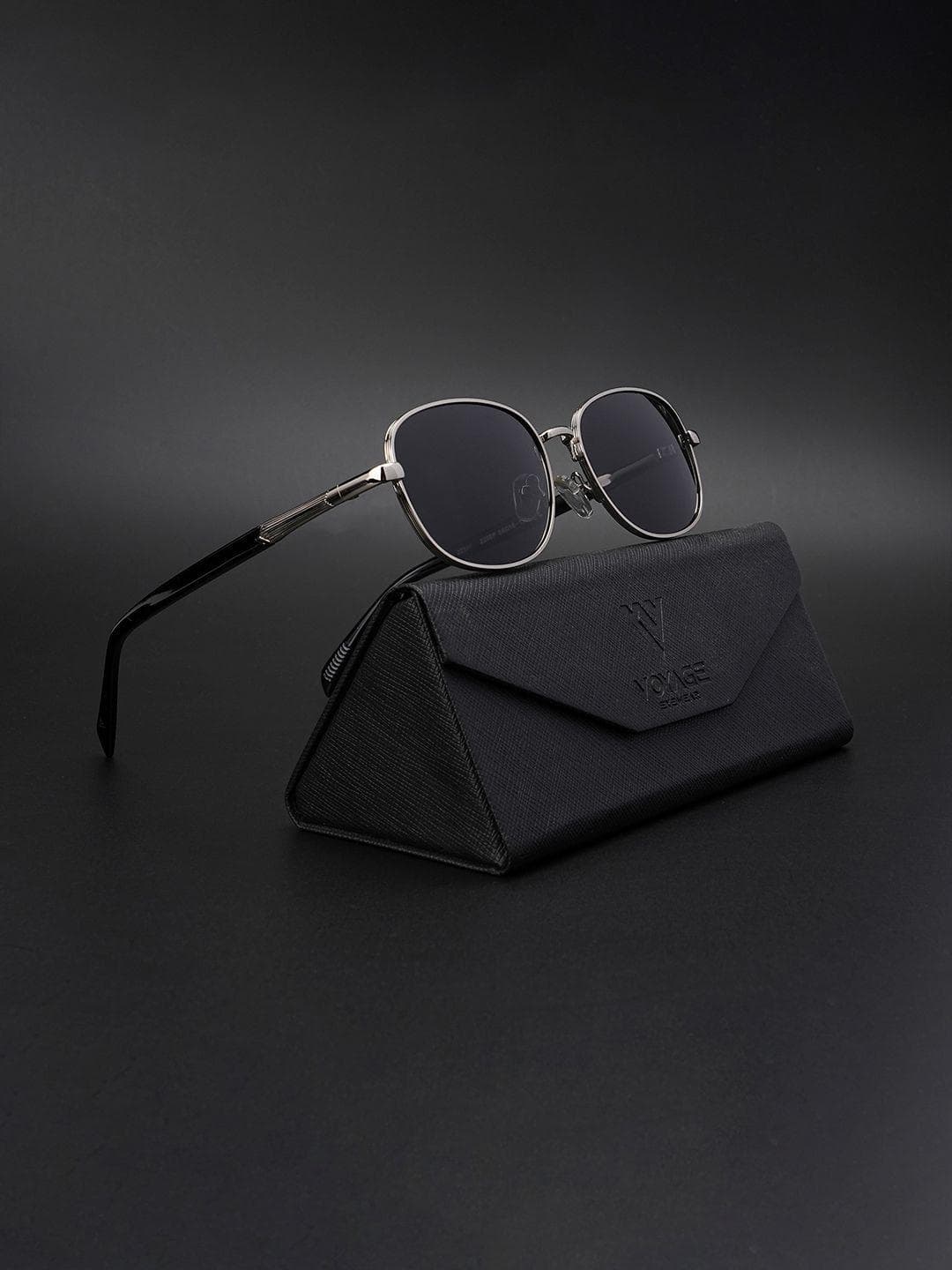 Buy Voyage Unisex Square Sunglasses With Polarised And UV Protected Lens - - Accessories for Unisex