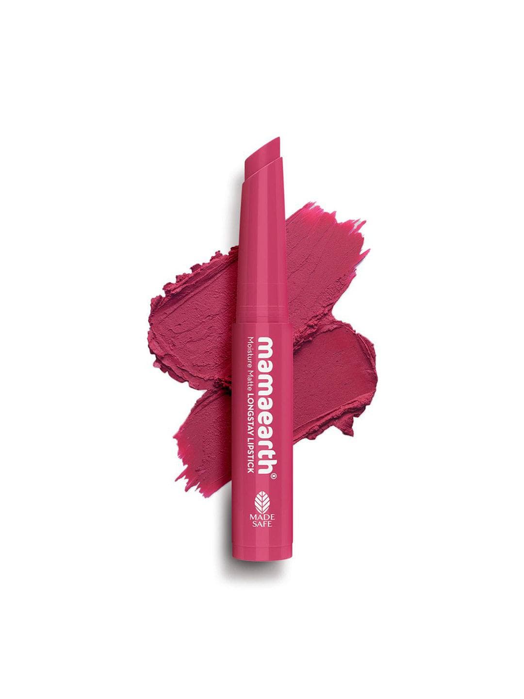 Buy Mamaearth Moisture Matte 12 Hour Long Stay Mini Lipstick 0.7 G 03 Candyfloss Pink - - Personal Care for Women