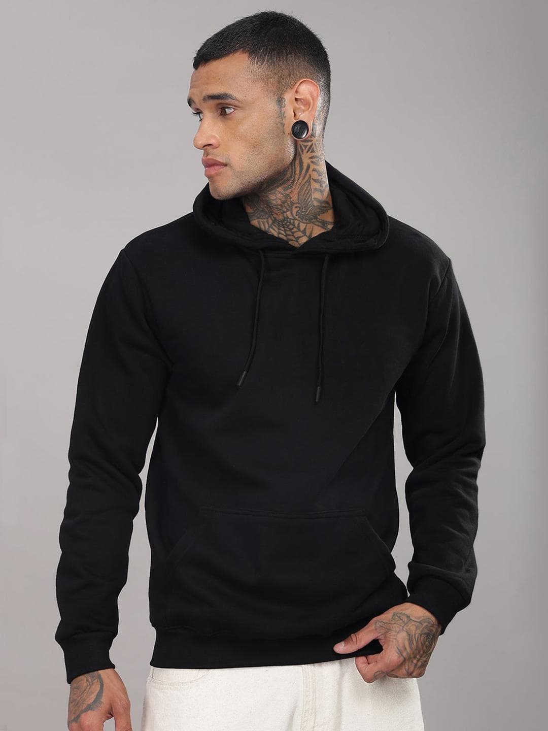 ADRO Men Hooded Pullover Sweatshirt