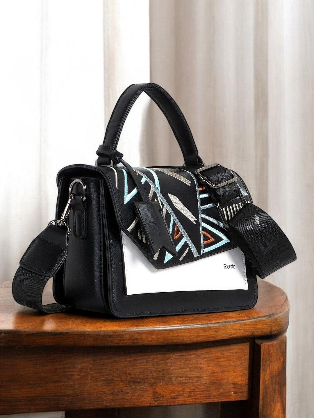 Buy Exotic Women Geometric Sling Bag - - Accessories for Women