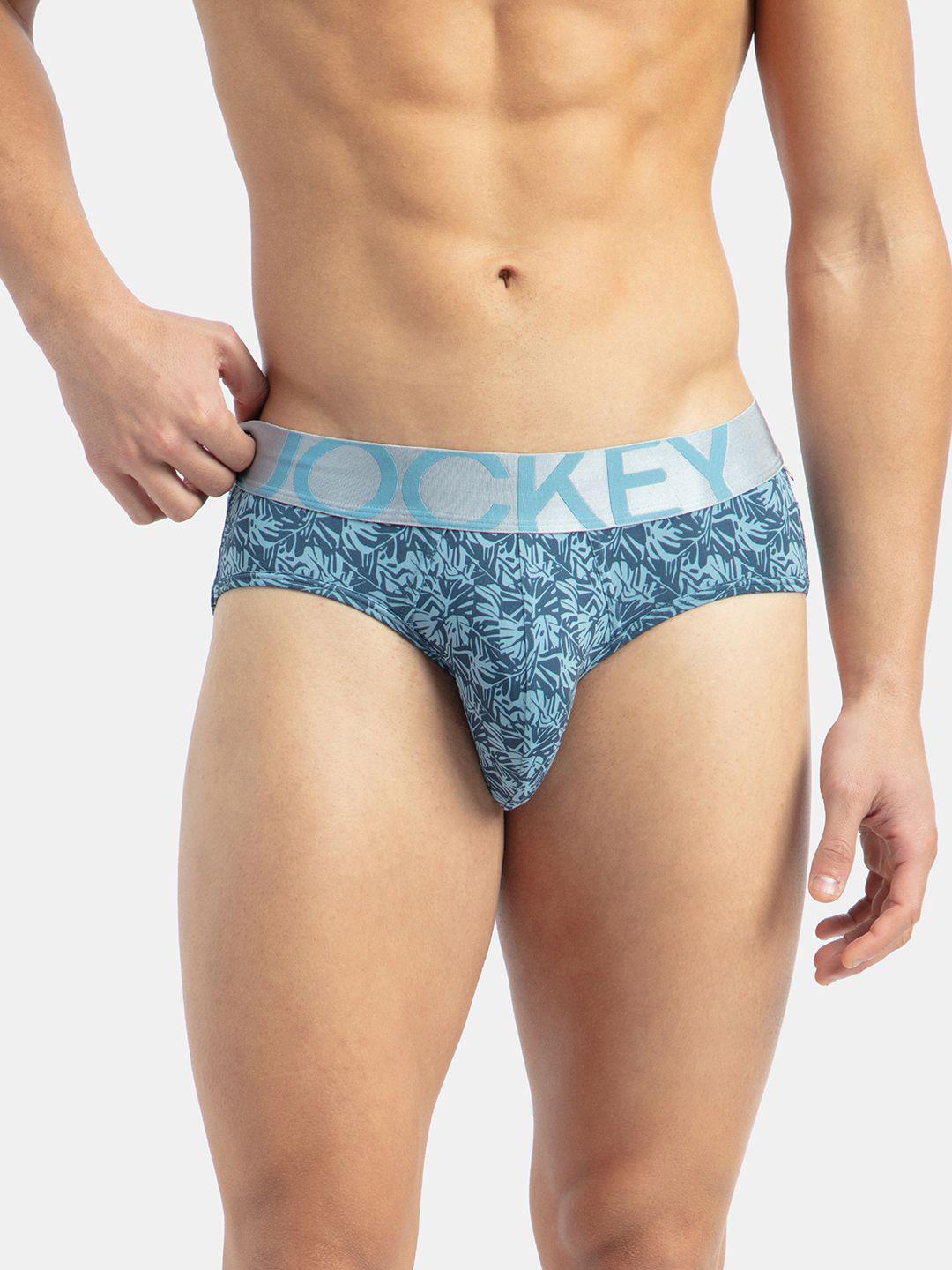Buy Jockey Tactel Microfiber Elastane Stretch Printed Brief With Moisture Move Properties IC29 - - Apparel for Men