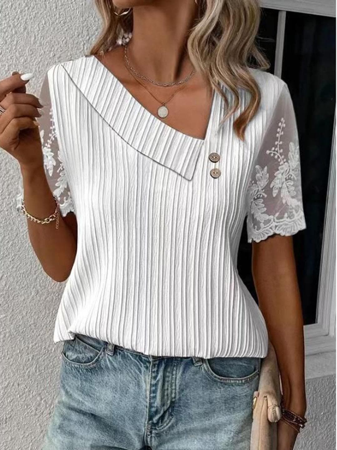 StyleCast Shirt Style Top