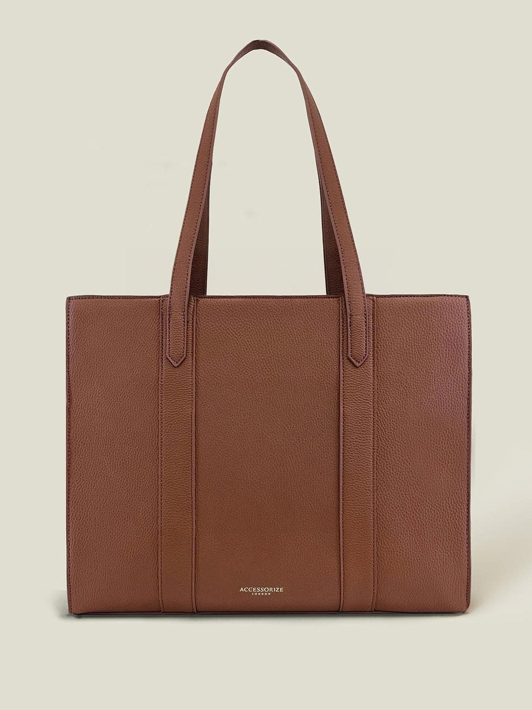 Buy Accessorize Women Ultimate Everyday Rosea Double Pocket Zipper Tote - - Accessories for Women