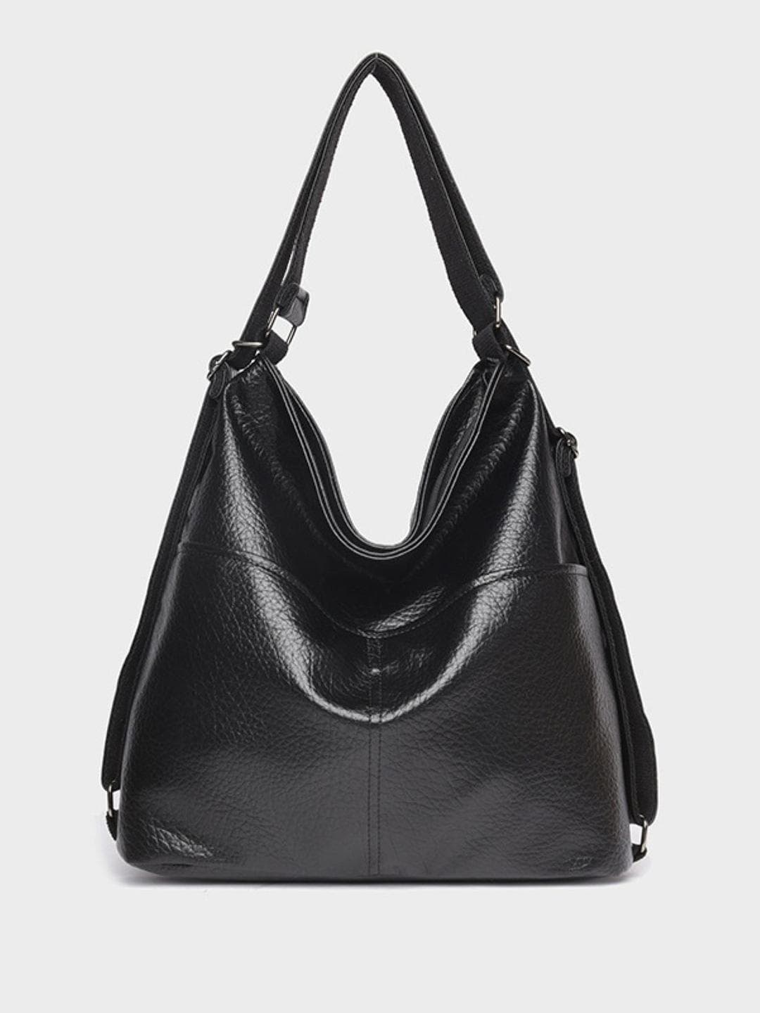CORSICA PU Structured Shoulder Bag