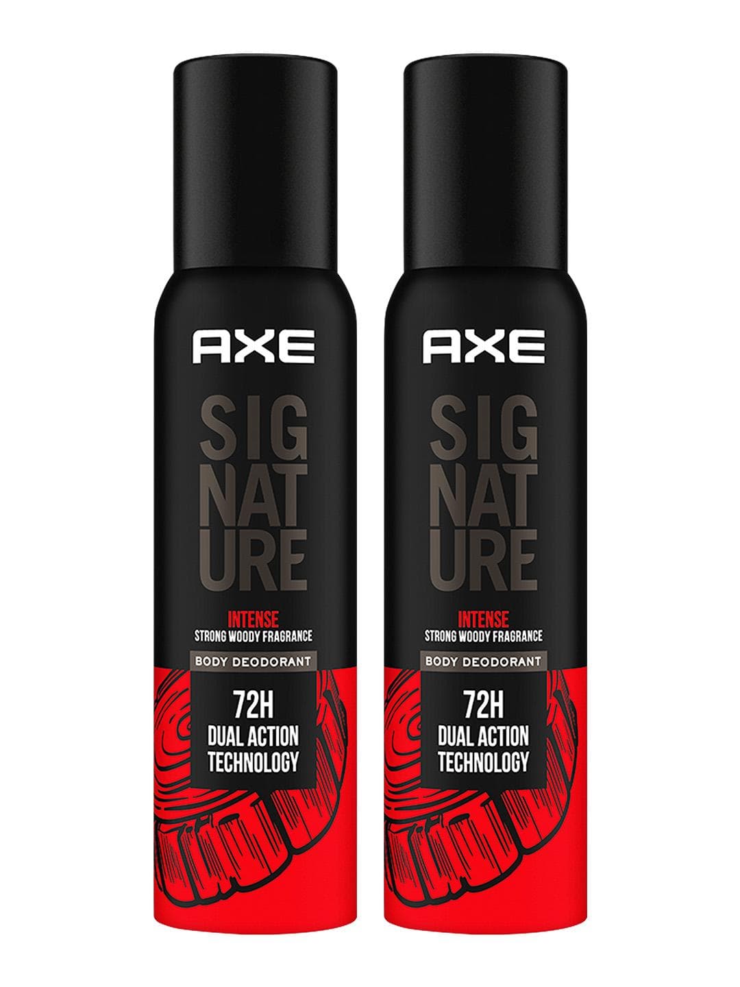 AXE Pack of 2 Signature Intense Body Spray For Men - 200ml Each