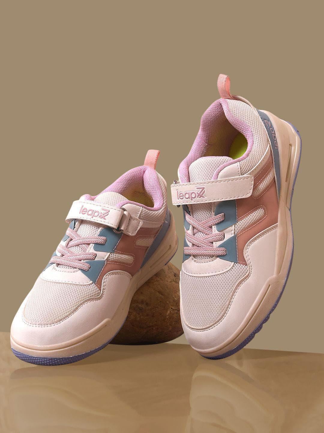 Liberty Kids Colourblocked Velcro Sneakers