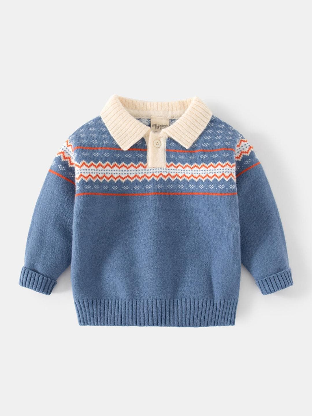 Hopscotch Boys BLENDED Printed Sweaters