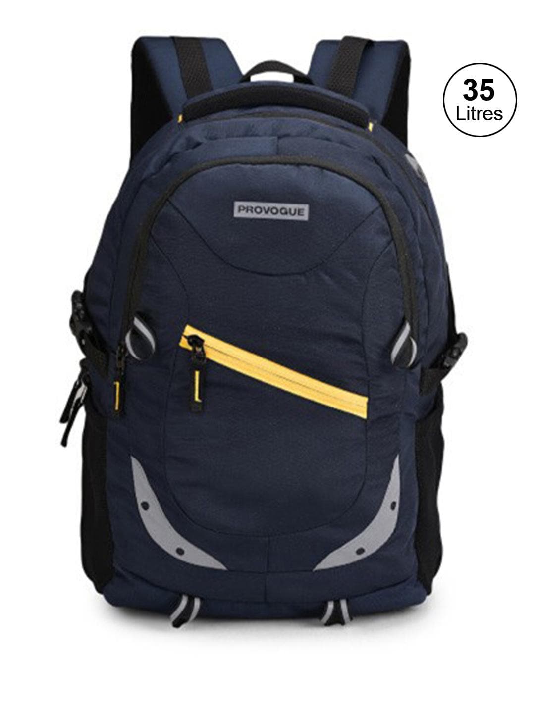 Buy Provogue Unisex Navy Blue Backpack With Compression Straps 31L 35 L - - Accessories for Unisex