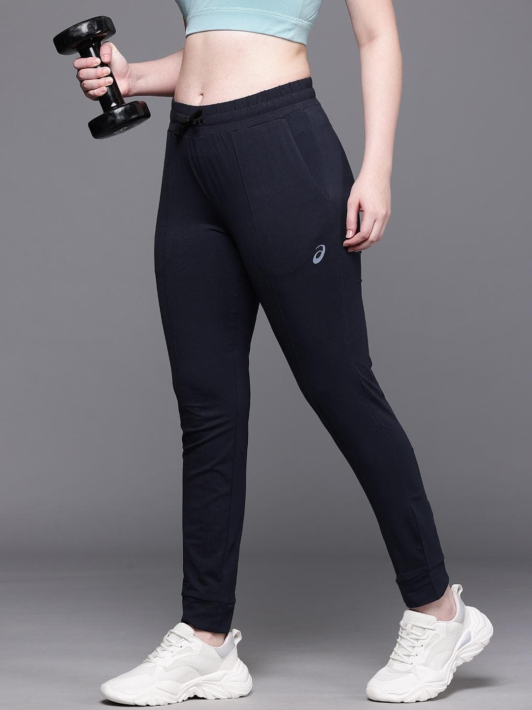 ASICS Women Regular Fit Pintuck Training Joggers