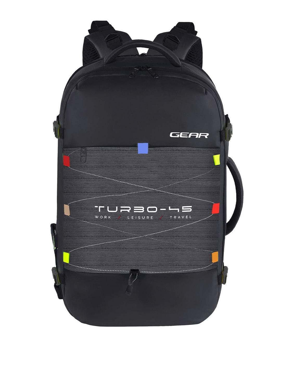 Buy Gear Turbo 45 Unisex Laptop Backpack With Anti Theft - - Accessories for Unisex