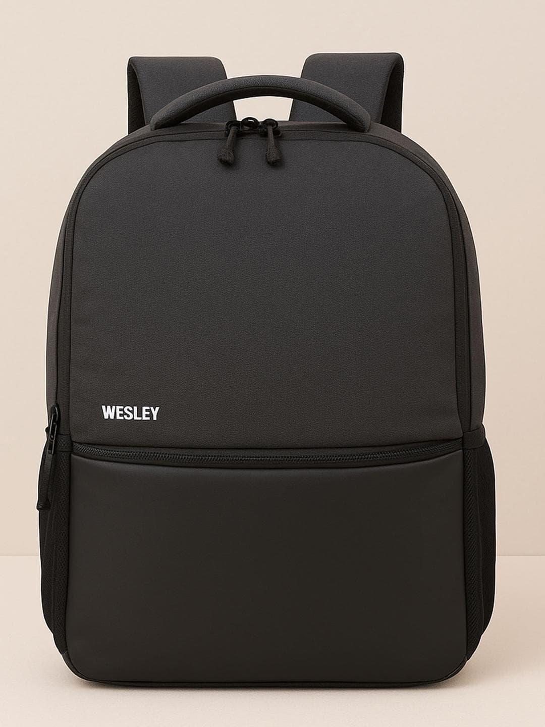 Buy Wesley Unisex Black Solid Laptop Bag - - Accessories for Unisex