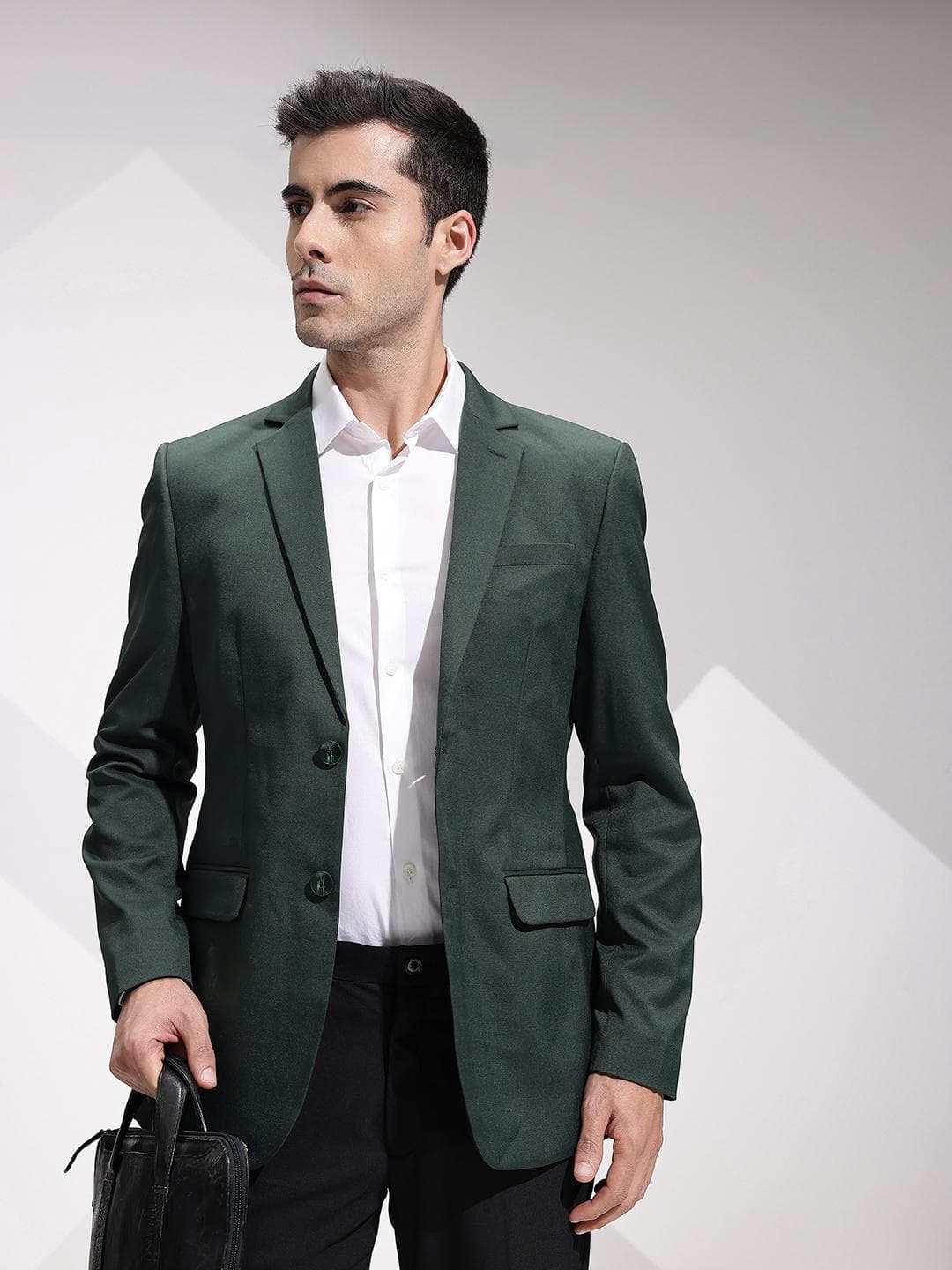 INVICTUS Slim Fit Single Breasted Formal Blazer