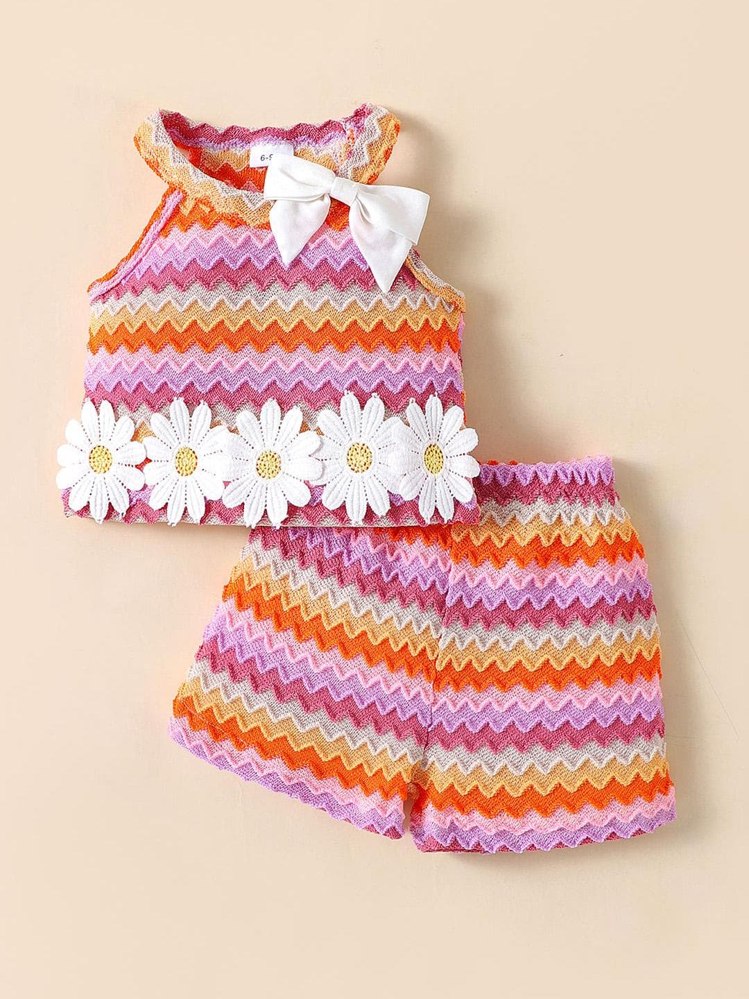Hopscotch Girls 2 Pieces Pink Clothing Set