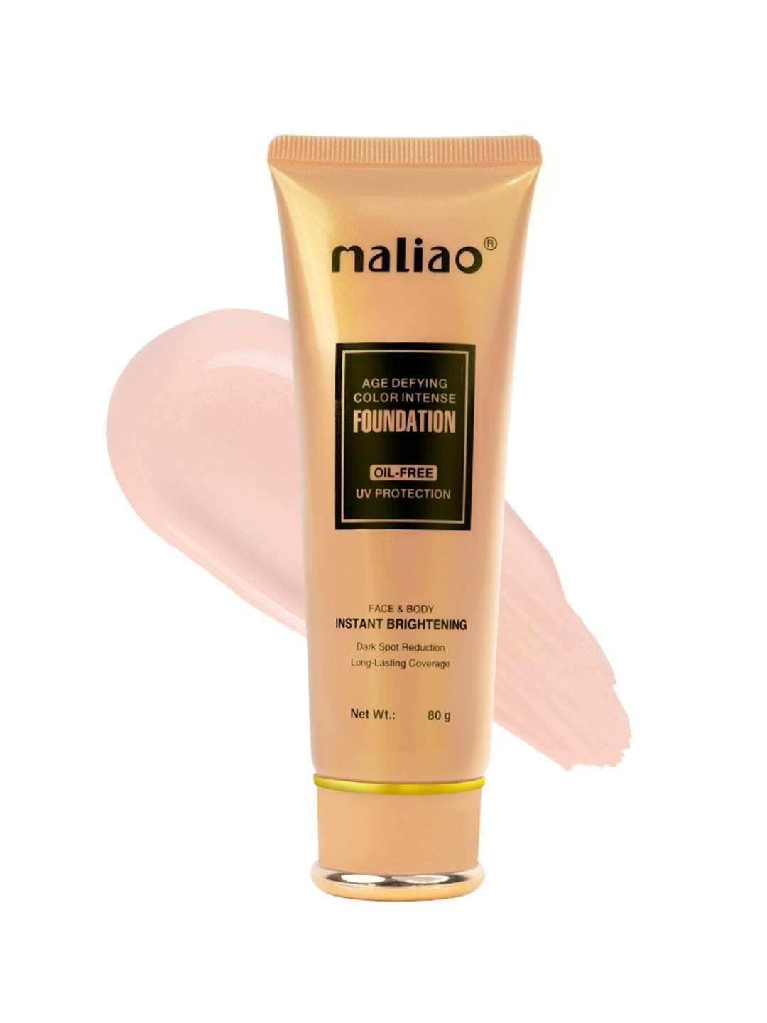 Buy Maliao Hydrating Age Defying Color Intense Foundation 80 G Soft Ivory 02 - - Personal Care for Women