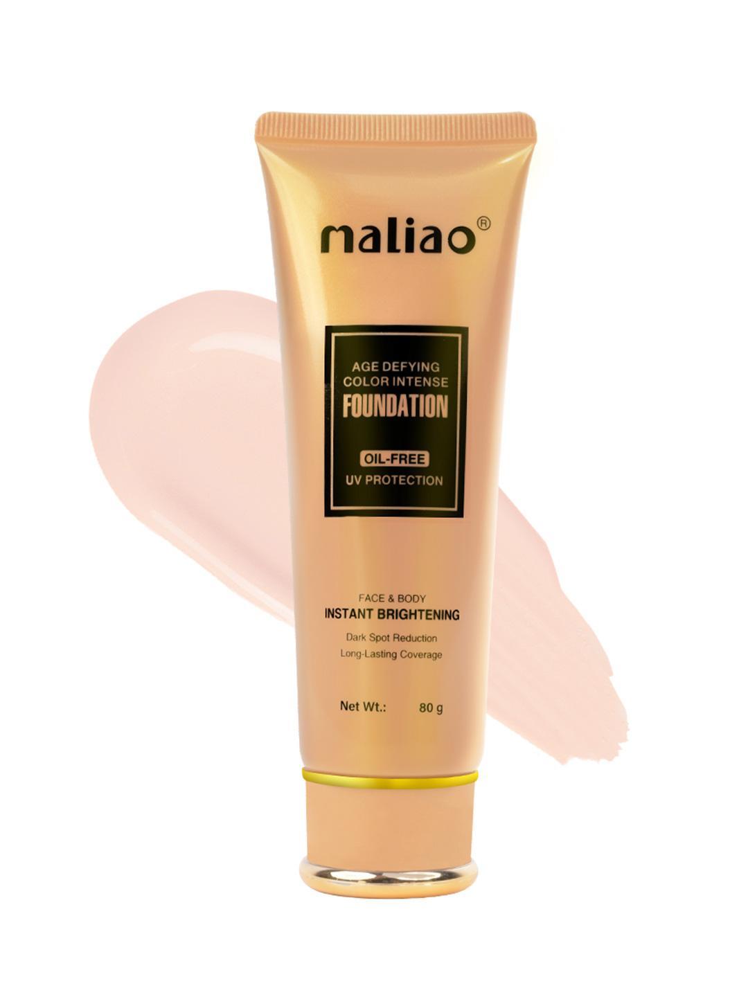 Buy Maliao Hydrating Age Defying Color Intense Foundation 80 G White Ivory 01 - - Personal Care for Women