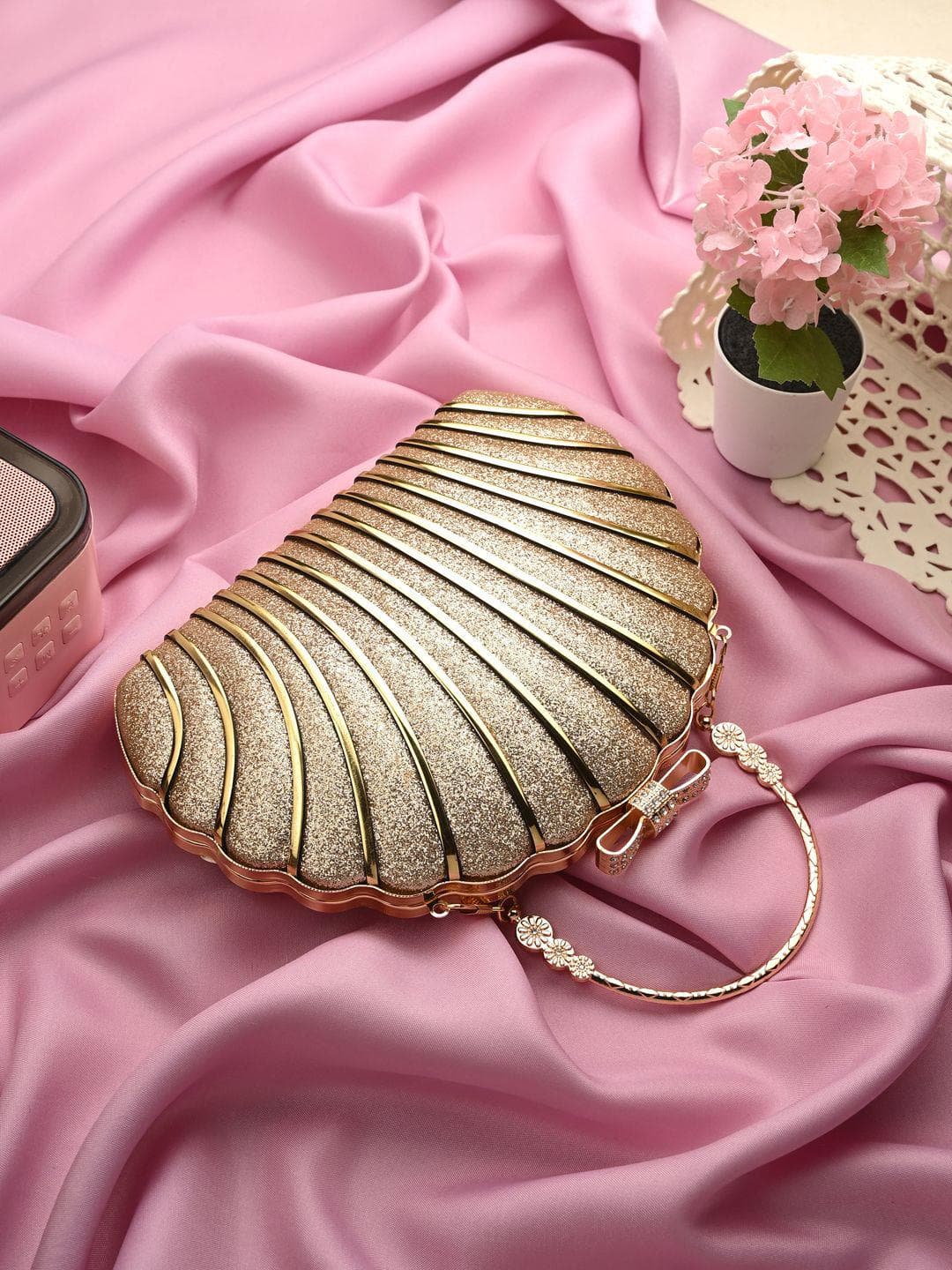 Buy Toobacraft Shell Shaped Envelope Clutch - - Accessories for Women
