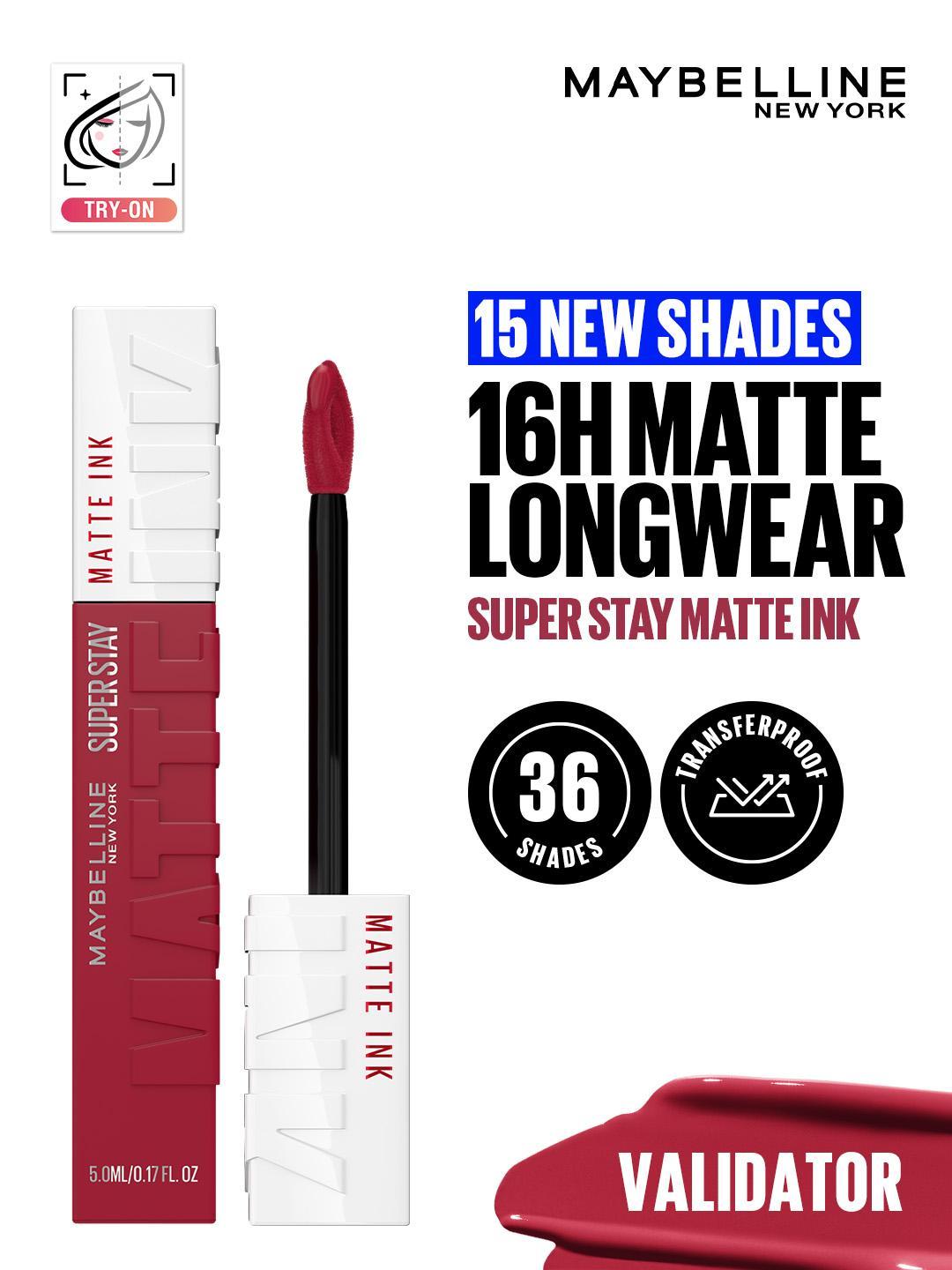 Buy Maybelline New York Superstay Matte Ink Matte Liquid Lipstick 5ml Validator - - Personal Care for Women
