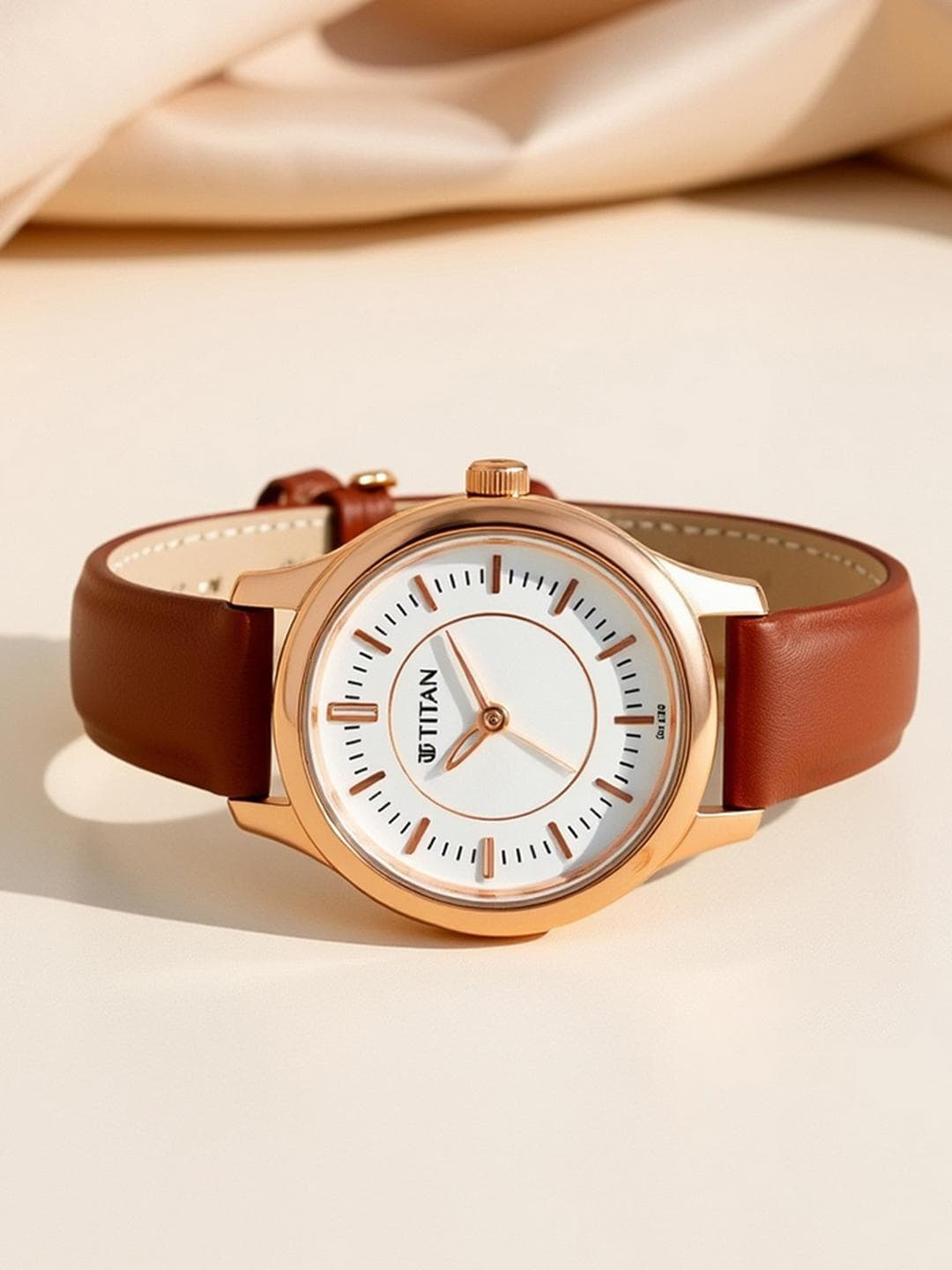 Buy Titan Quartz Analog With Silver Dial Watch For Women 2638wl01 - - Accessories for Women