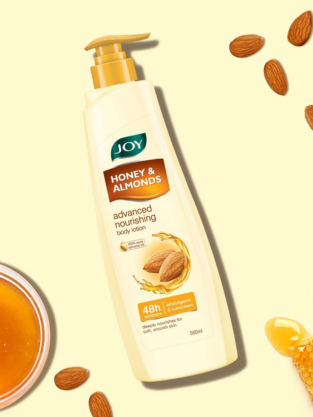 Buy JOY Honey & Almonds Advanced Nourishing Body Lotion 500ml - - Personal Care for Unisex