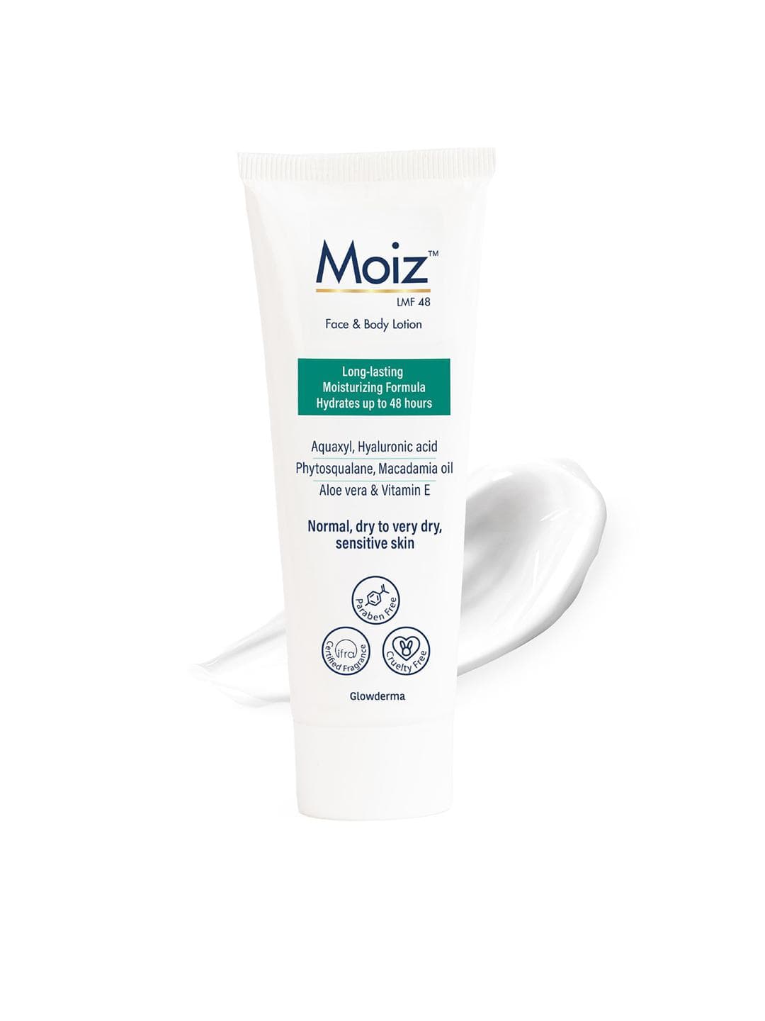 Buy MOIZ LMF 48 Lotion Long Lasting Moisturizer Formulated With 17 Moisturizers 75 Ml - - Personal Care for Women