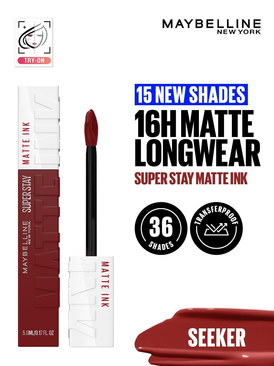 Buy Maybelline New York Super Stay Matte Ink Liquid Lipstick 5 Ml Seeker 245 - - Personal Care for Women