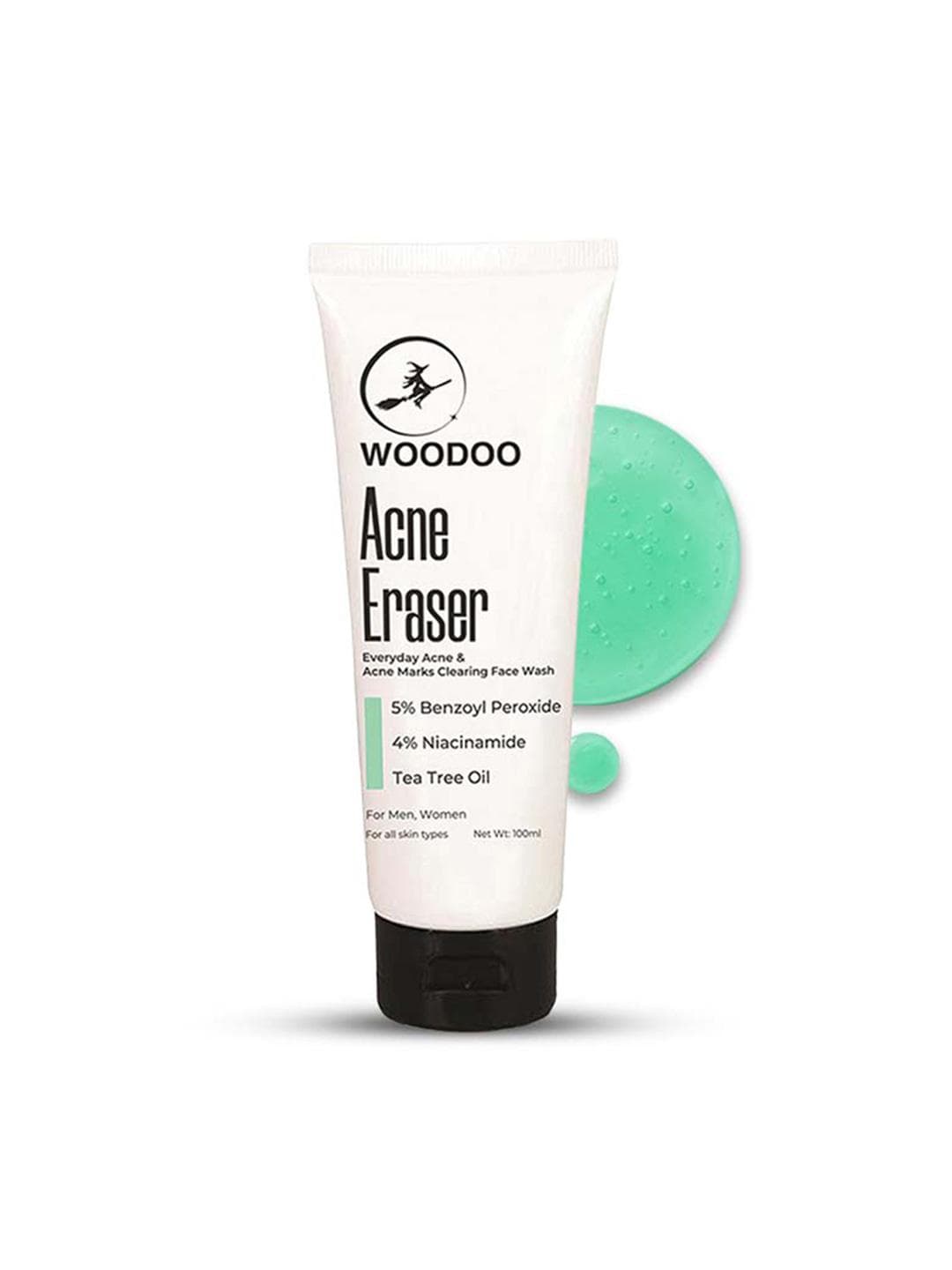 Woodoo Acne Eraser Facewash With Niacinamide-100ml