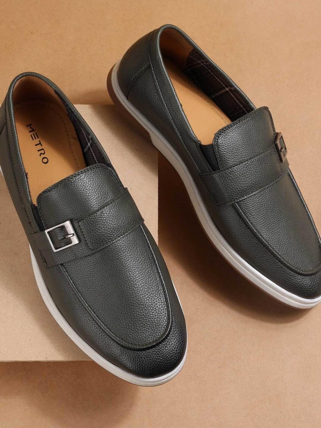 Metro Men Leather Espadrilles