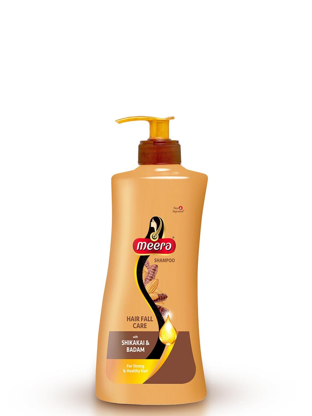 Buy MEERA Hairfall Care Shampoo Infused With Shikakai & Badam 650 Ml - - Personal Care for Unisex