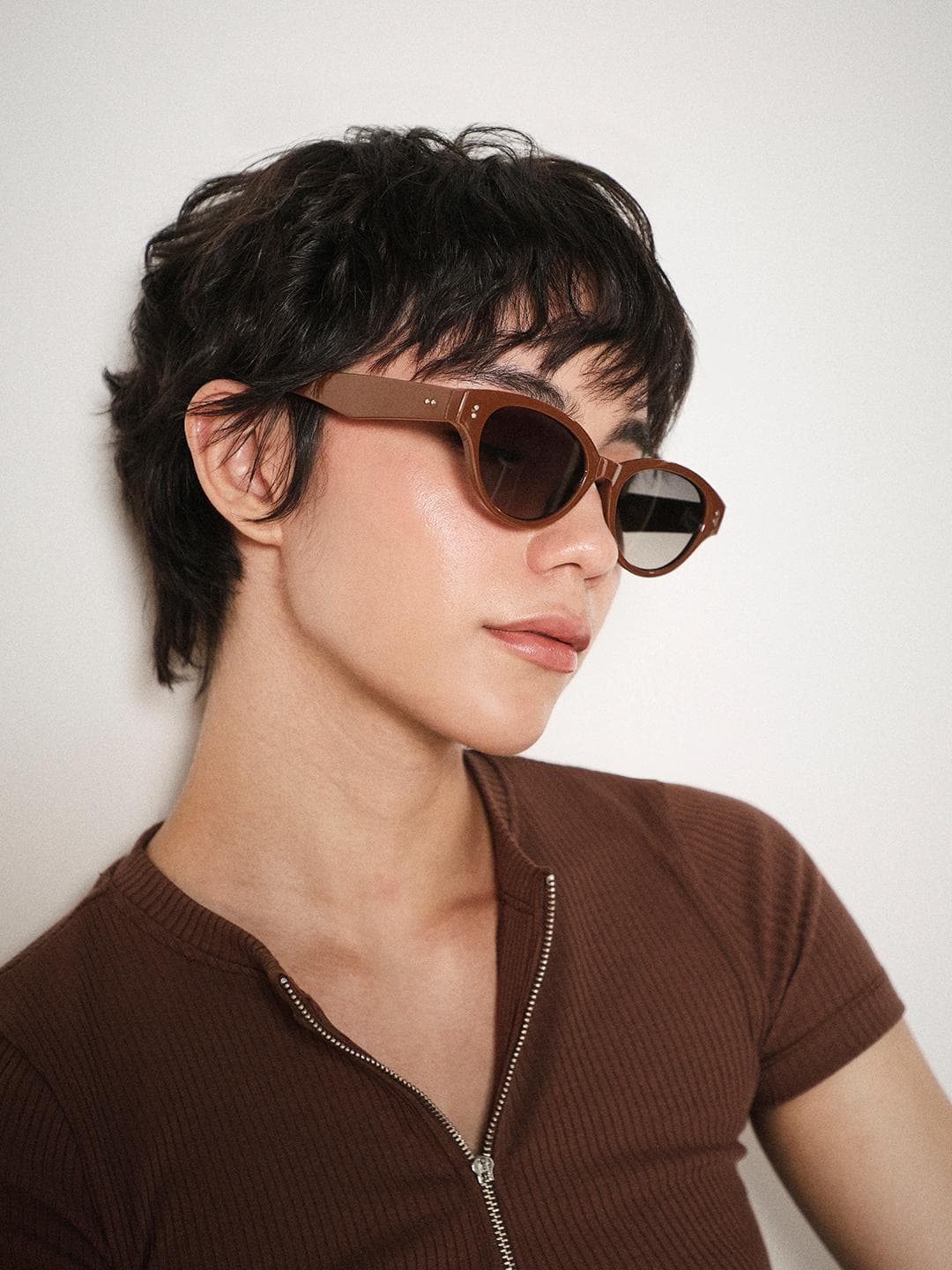 ONLY Women Cateye Sunglasses with UV Protected Lens 9020258001