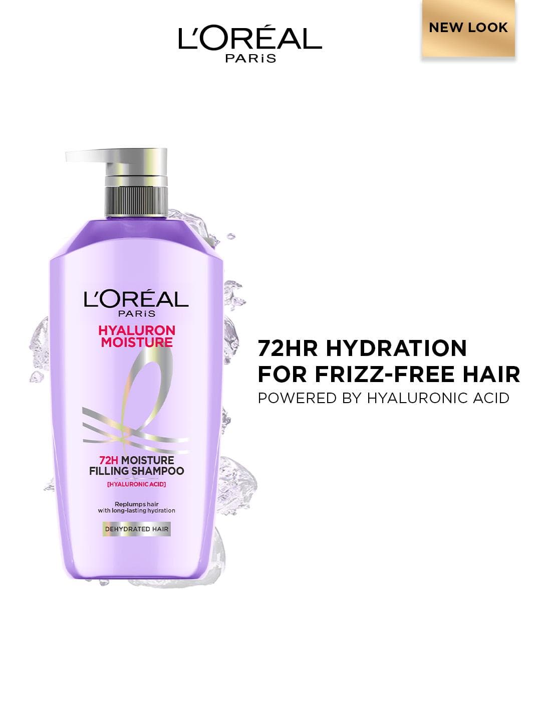 Buy LOreal Paris Hyaluron Moisture Shampoo With Hyaluronic Acid For Dry & Dehydrated Hair 1L - - Personal Care for Unisex