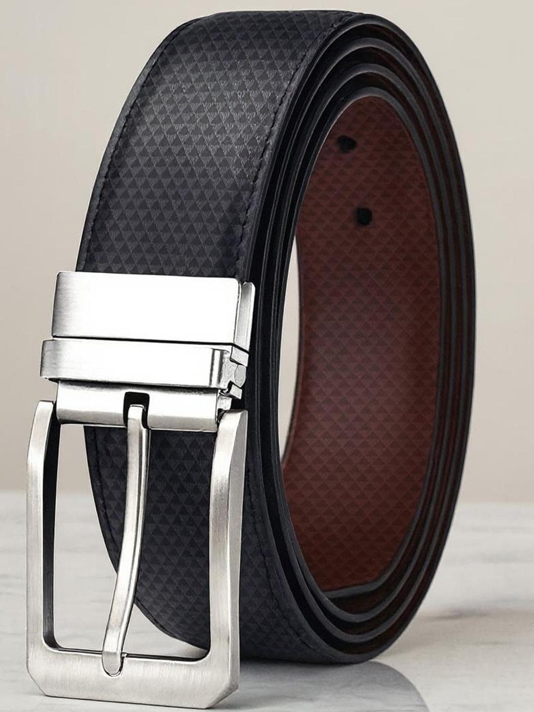 Killer Men Textured Reversible Belt