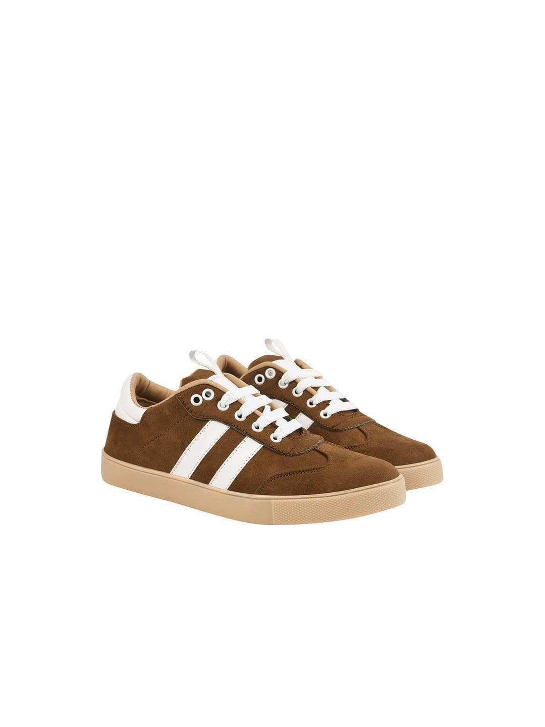 Shoetopia Kids-Boys Tan Synthetic Casual Shoes