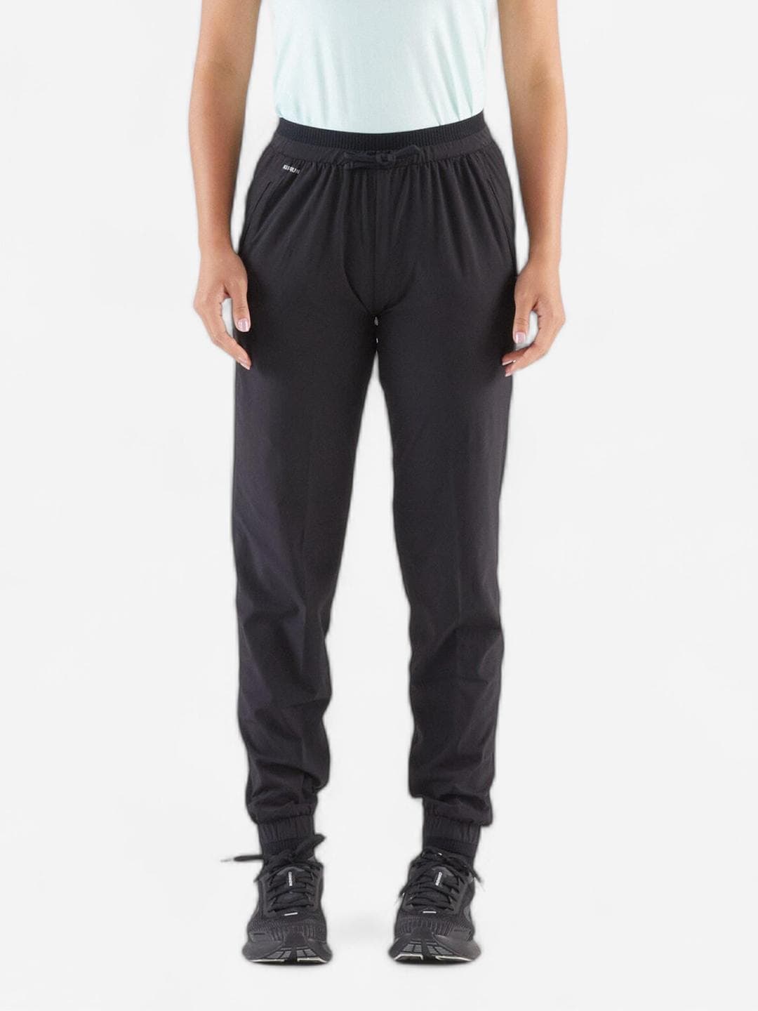 Decathlon Kiprun - Women Black Quick Dry Running Trackpants