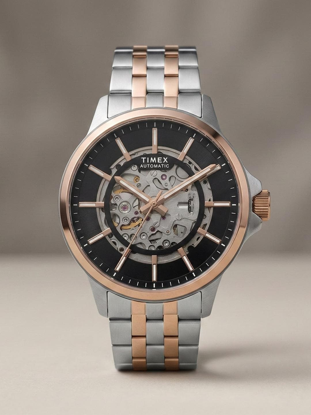Timex Automatic Dial Men Watch - TWEG290SMU05