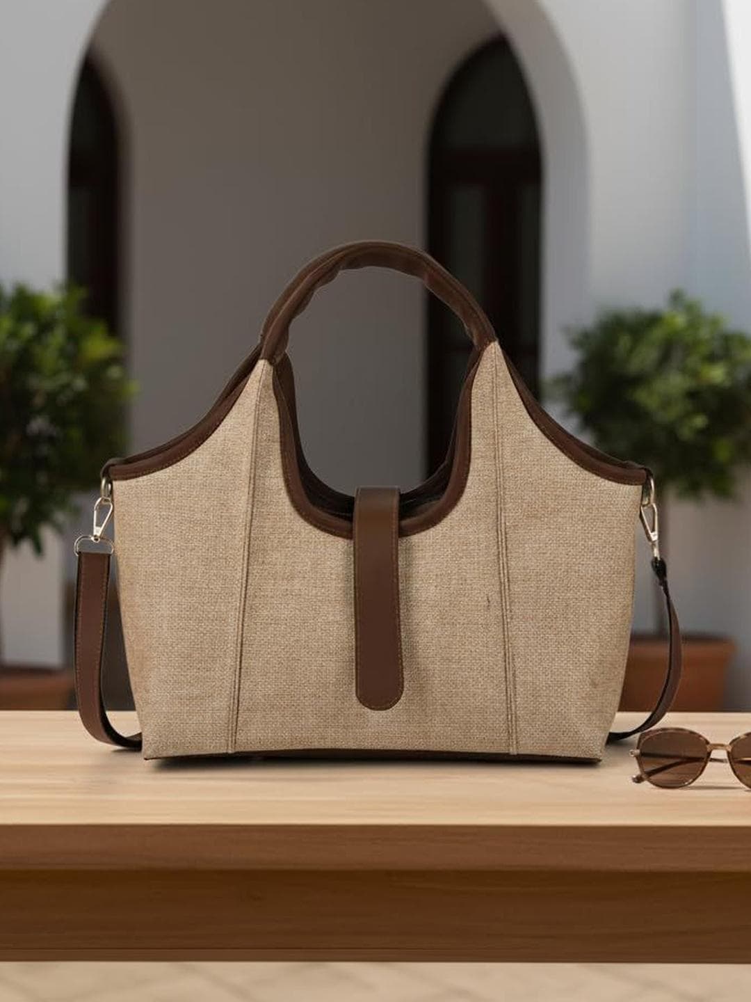 ENSAC Textured Structured Handheld Bag