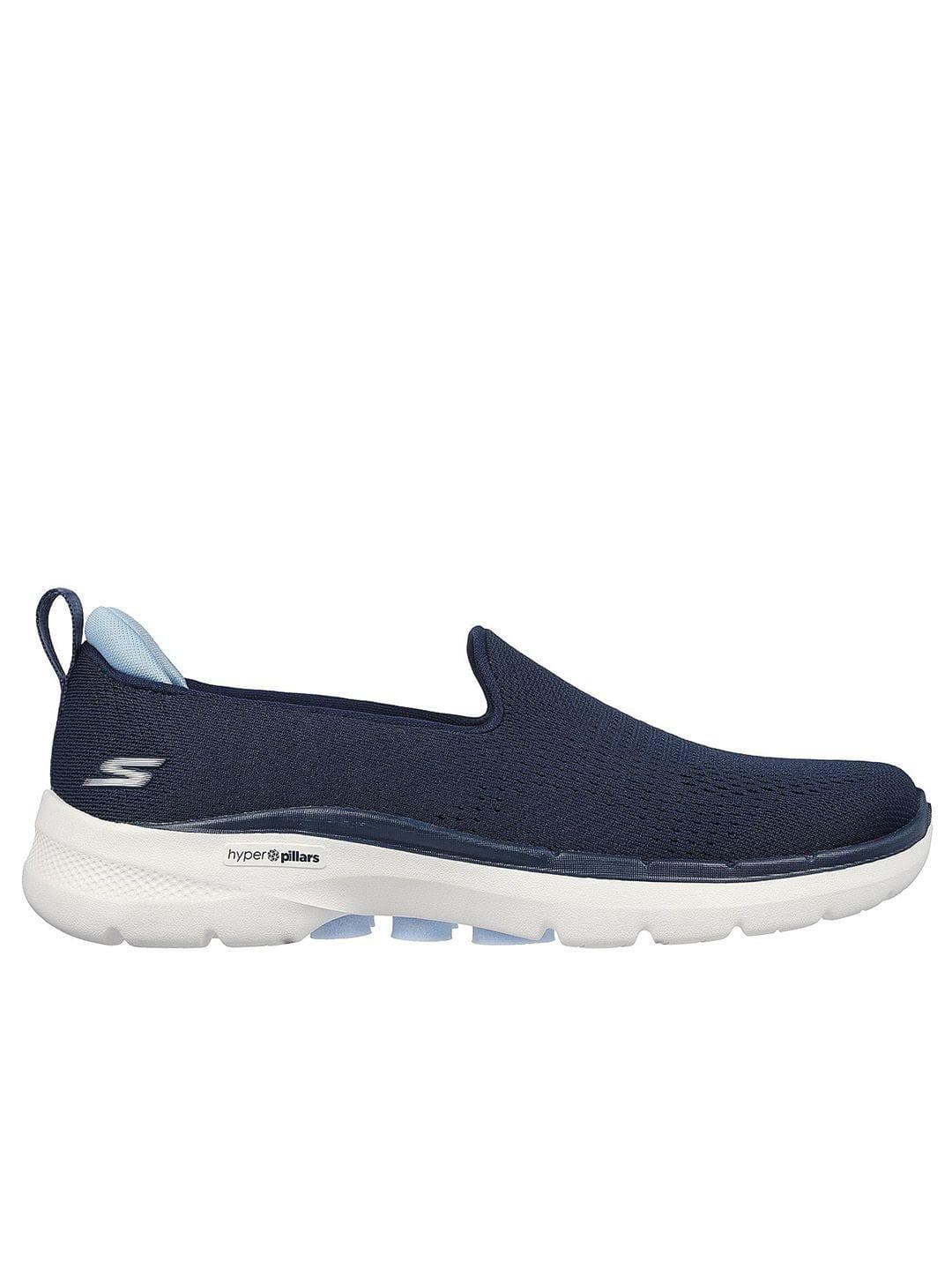 Buy Skechers Go Walk 6 Ocean Splash Women Slip On Walking Shoes - - Footwear for Women