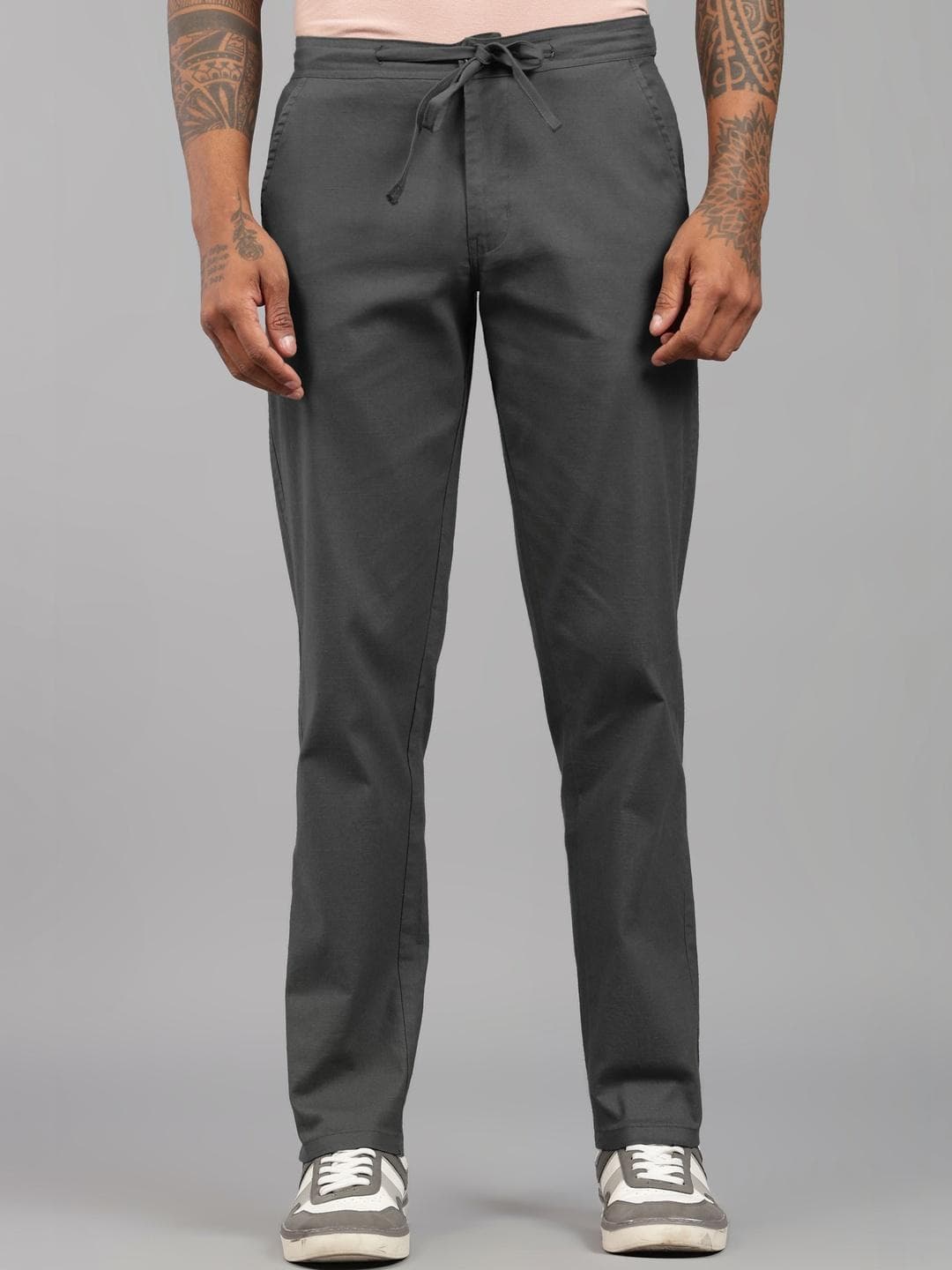FABRIPPLE Men Original Loose Fit Easy Wash Trousers