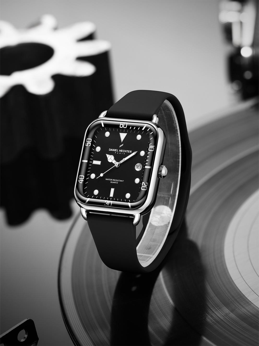 Buy Daniel Hechter Men Embellished Dial & Straps Analogue Watch - - Accessories for Men