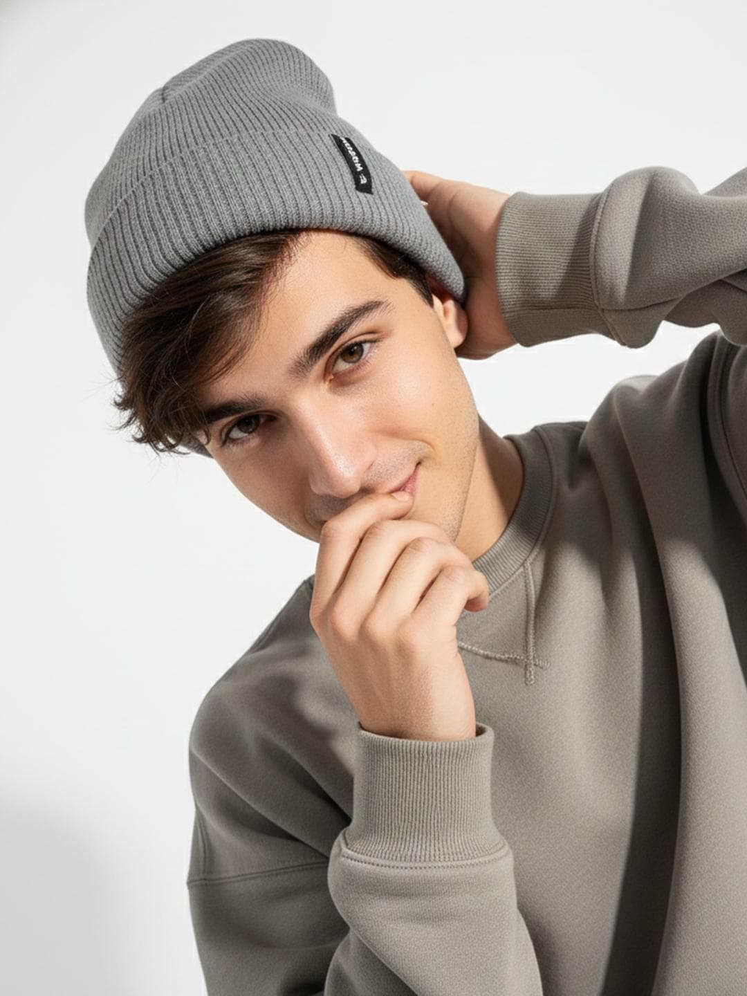 WROGN Unisex Ribbed Classic Beanie
