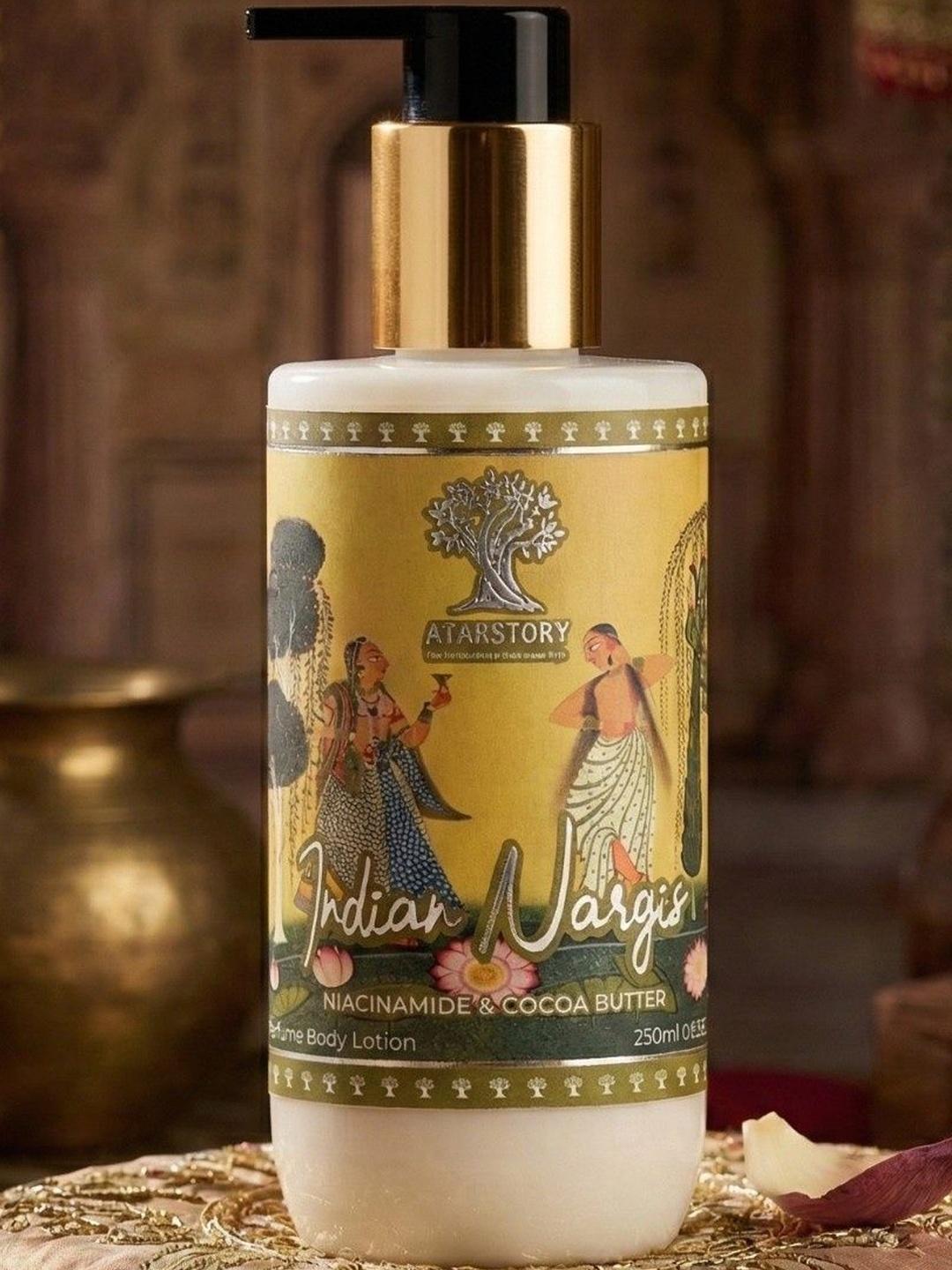 Buy ATARSTORY Indian Nargis Perfume Body Lotion With Niacinamide & Cocoa Butter 250 Ml - - Personal Care for Unisex