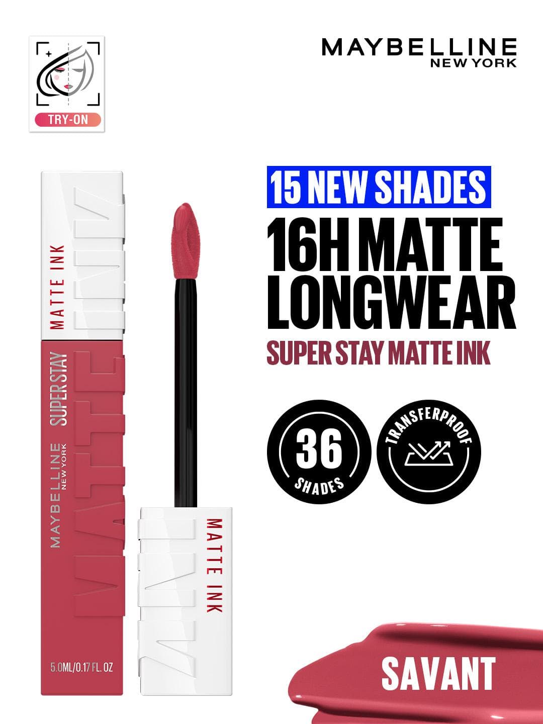 Buy Maybelline New York Super Stay Matte Ink Liquid Lipstick Savant 150 - - Personal Care for Women