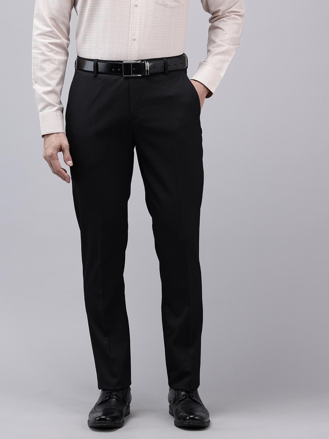Arrow Men Tapered Fit Formal Trousers