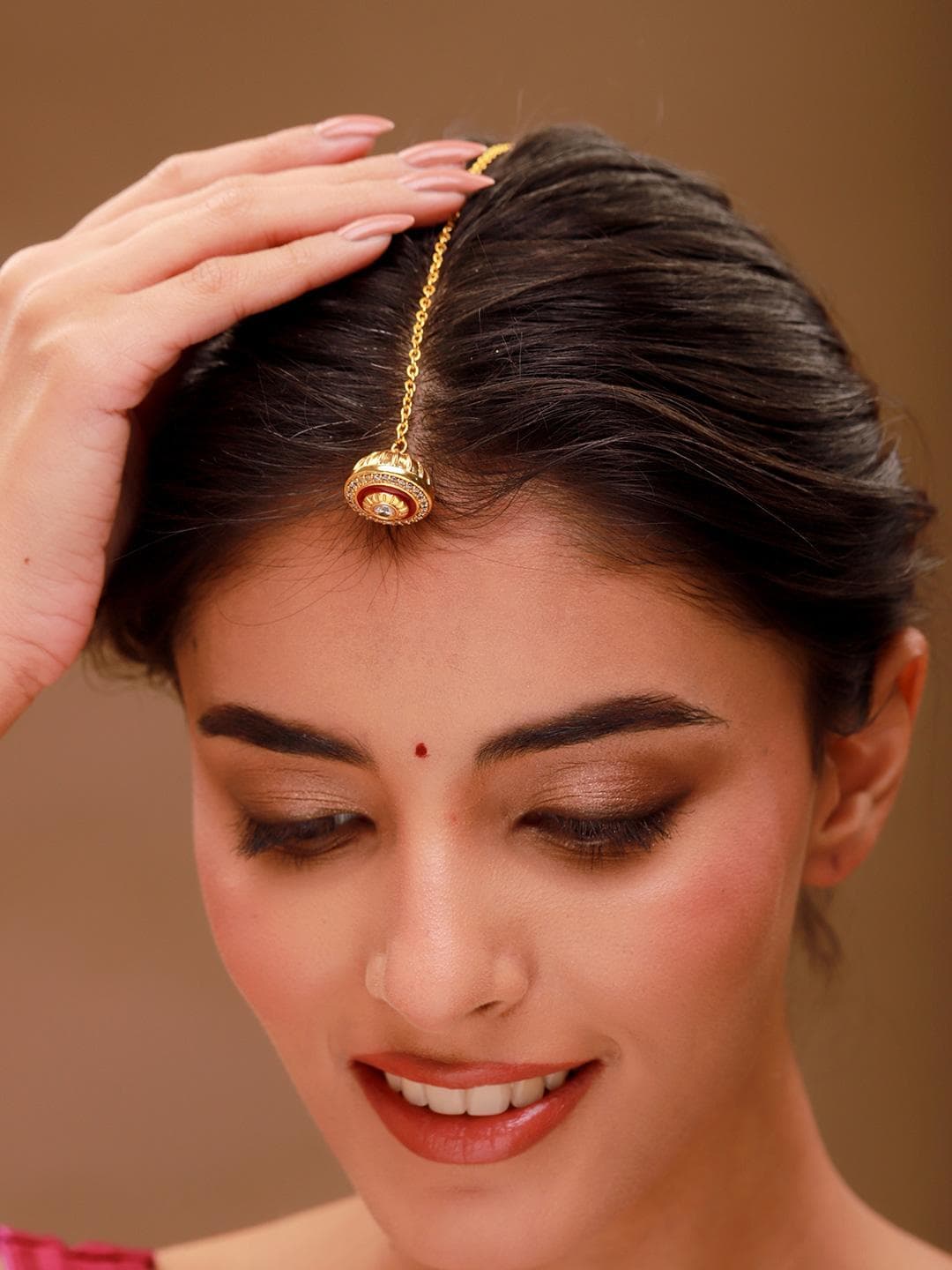 Queens of Rajasthan Sanyora Borla Maang Tikka
