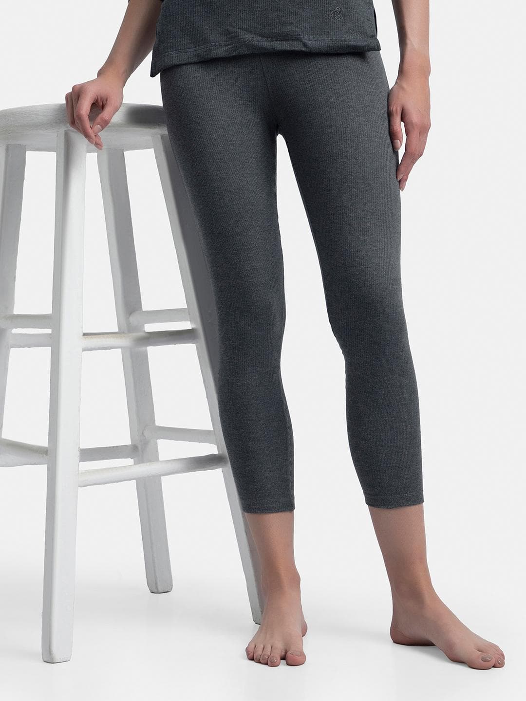 Jockey Women Super Combed Cotton Rich Thermal Leggings with StayWarm Technology - 2520