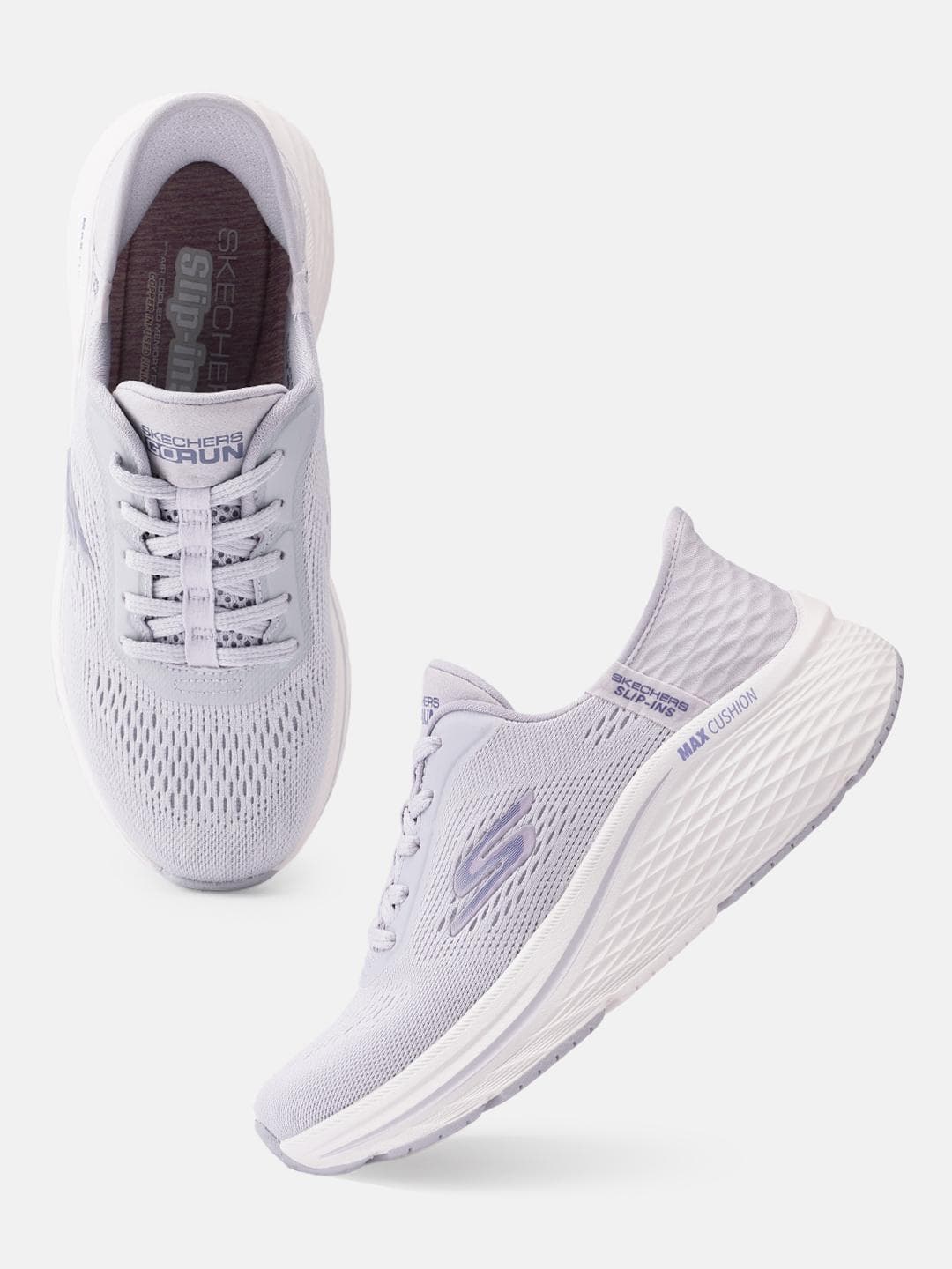 Buy Skechers Women MAX CUSHIONING ELITE 2.0 VA Slip Ins Shoes - - Footwear for Women